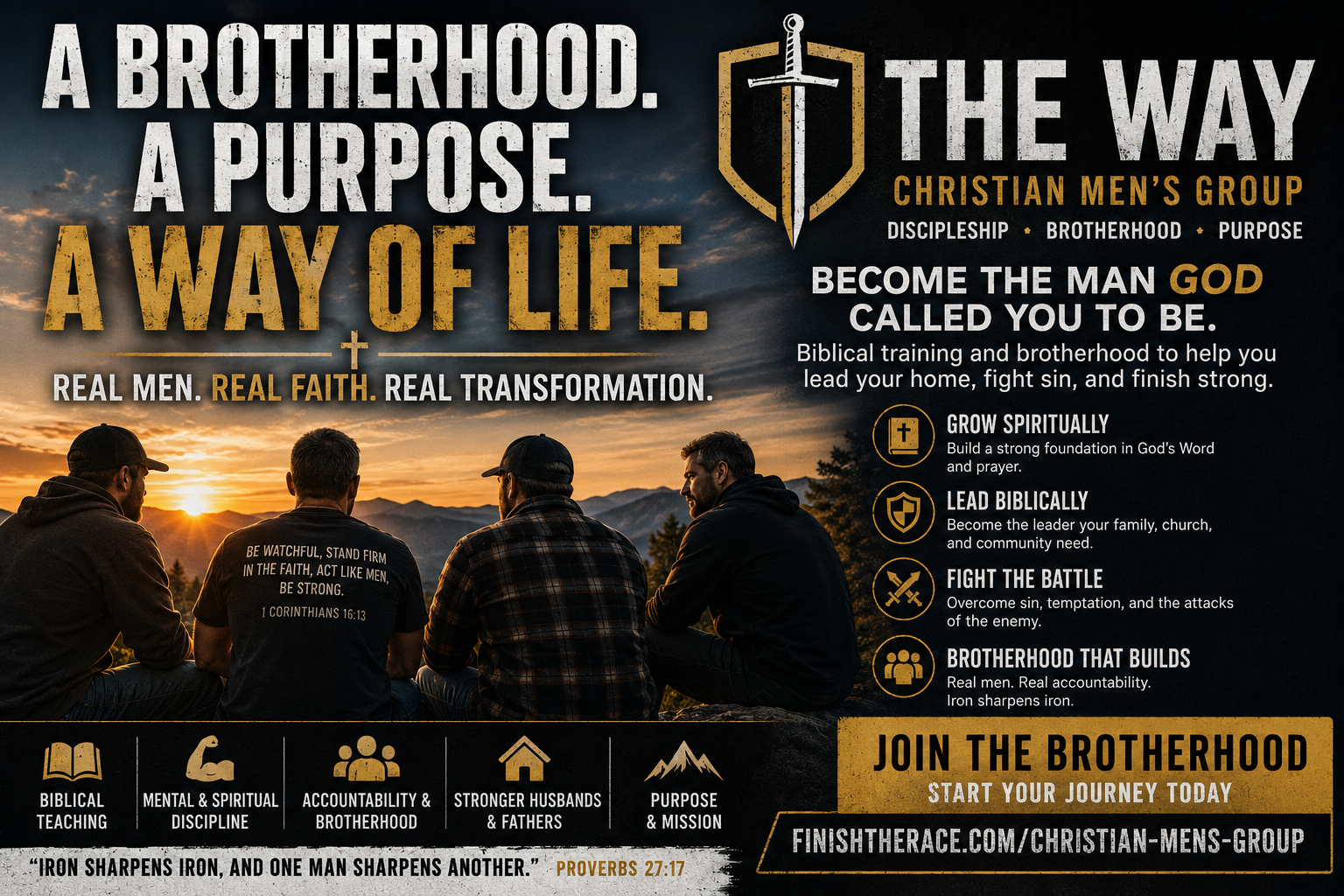 The Way Is Calling Men Back to Biblical Strength